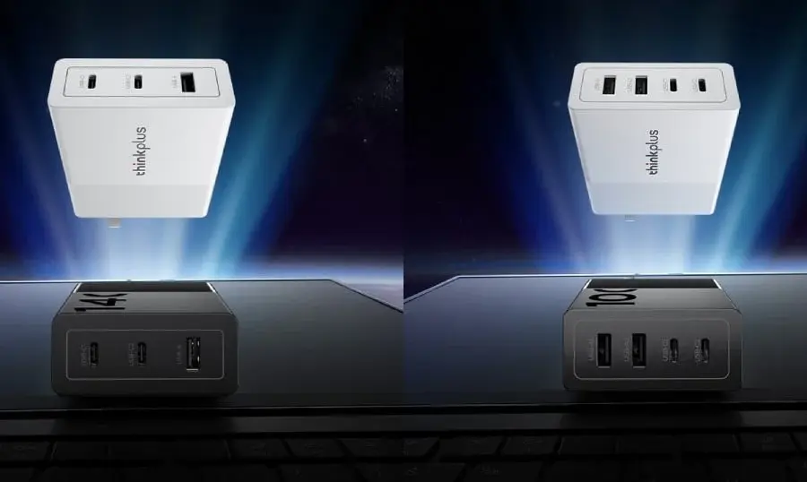 Lenovo Introduces Two New ThinkPlus GaN Chargers Up to 140W