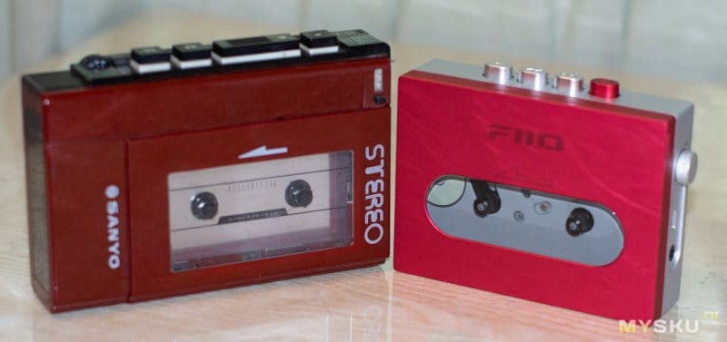 Fiio CP13 Cassette Player vs Sanyo M4440, Sony WM-10, Technics RS-M24