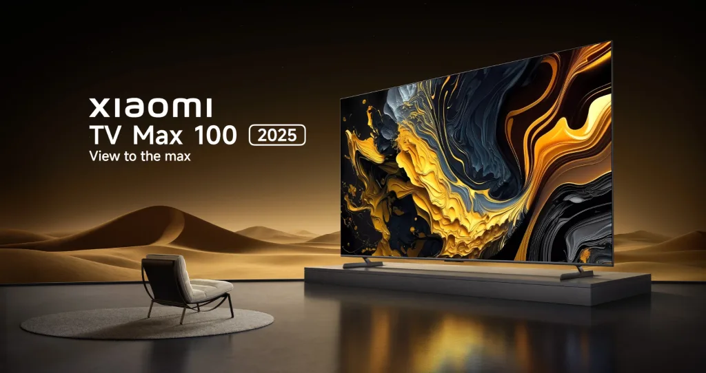 Xiaomi TV Max 2025: 85"/100" 4K QLED & Dolby Atmos Launch