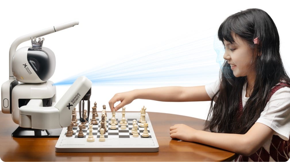 SenseRobot Launches AI Chess Robot with 2,900 ELO for Kids