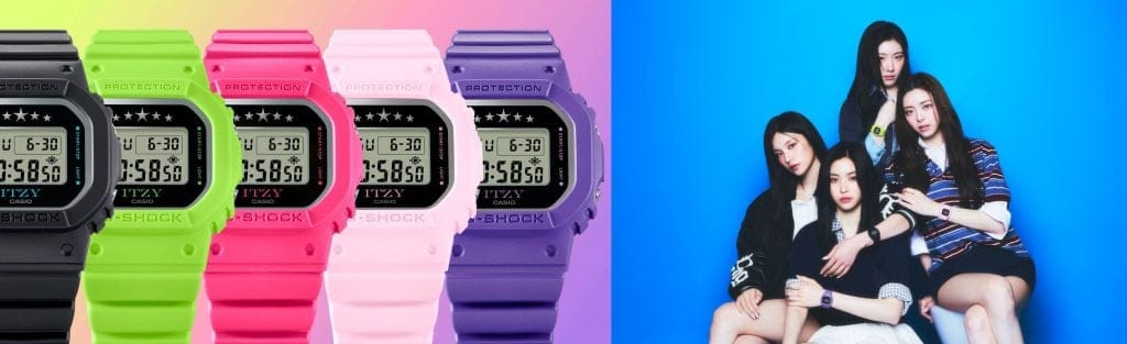 Casio ITZY Launch Limited-Edition GMD-S5610IT Watches