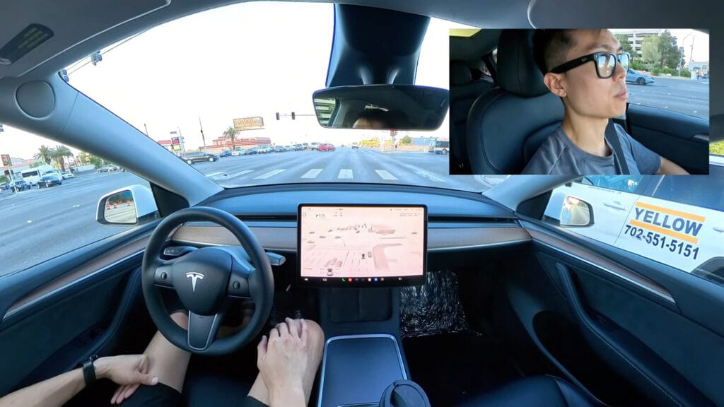 Tesla Rideshare Drivers Use Self-Driving Mode for Safety