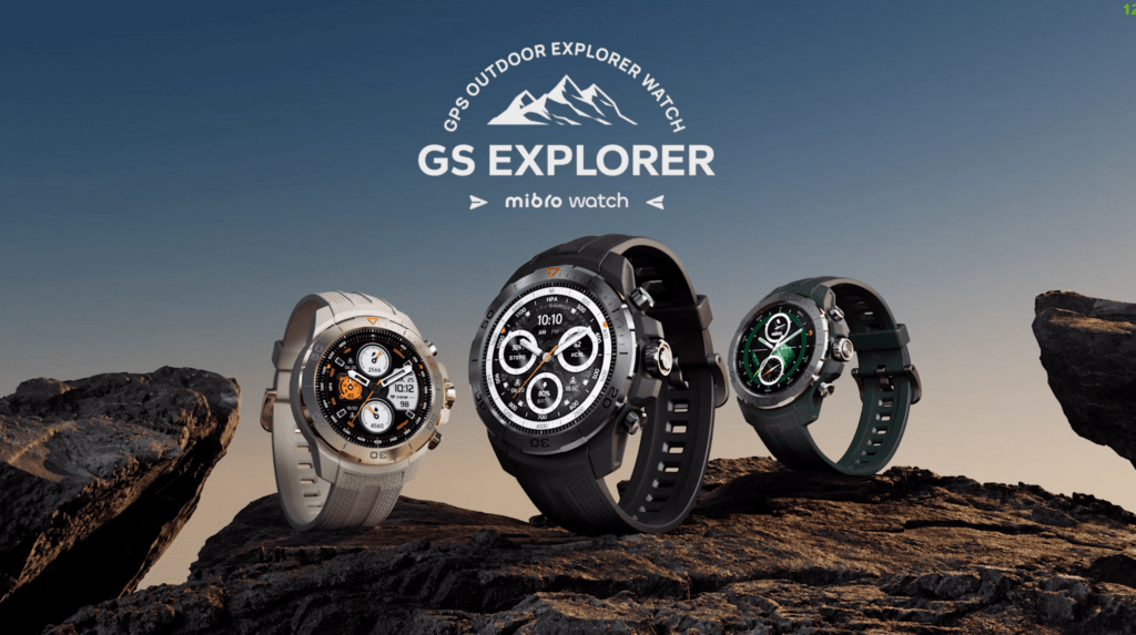 Mibro GS Explorer Smartwatch: AMOLED, Military Durability, 60 Days Battery