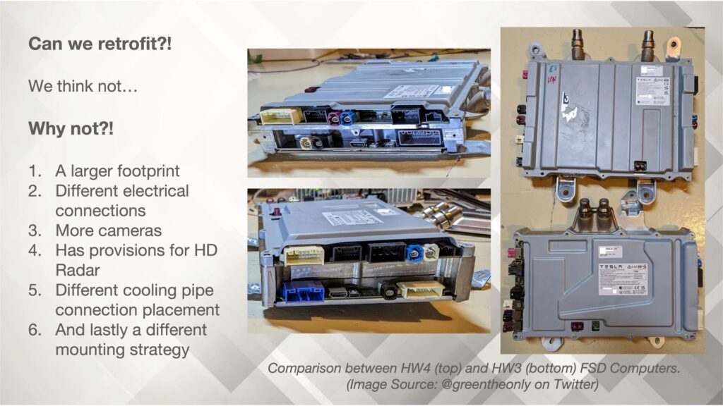 Tesla Offers Free HW4 Upgrade if HW3 Can't Run FSD Unsupervised