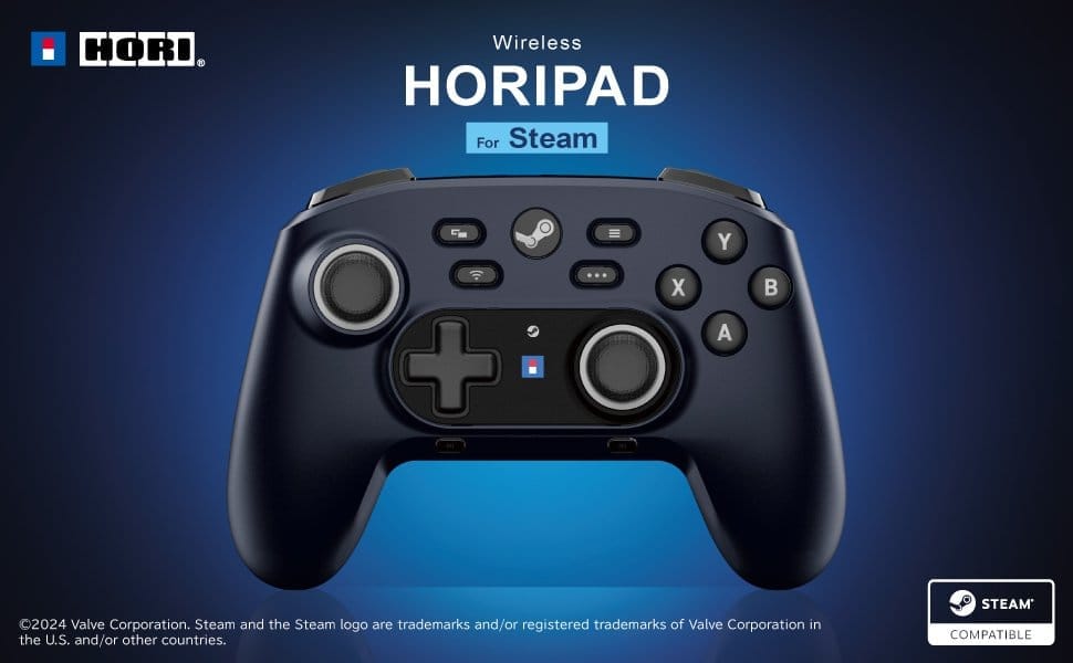 New Horipad Steam Controller Launches with Customizable Features