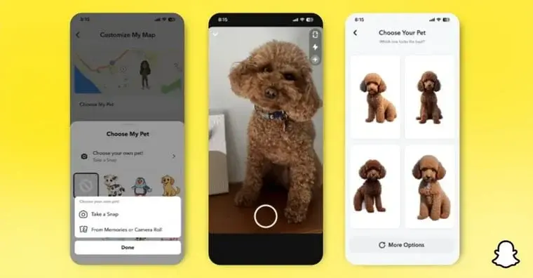 Snapchat Update: Users Can Now Transform Pets into AI Avatars