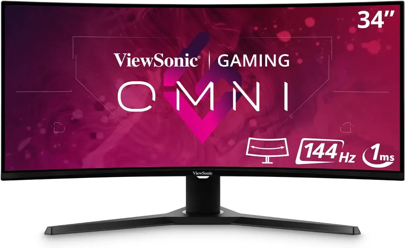 Save $79 on Viewsonic 34-Inch Curved Gaming Monitor and Unleash the Gaming Beast!