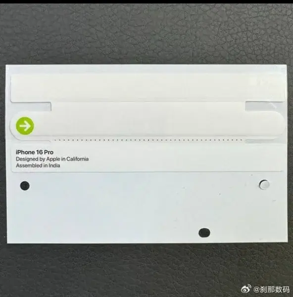 iPhone 16 Pro Box Confirms “Made in India” Rumor