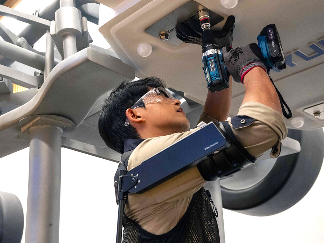 Hyundai and Kia Launch X-ble Shoulder Wearable Robot