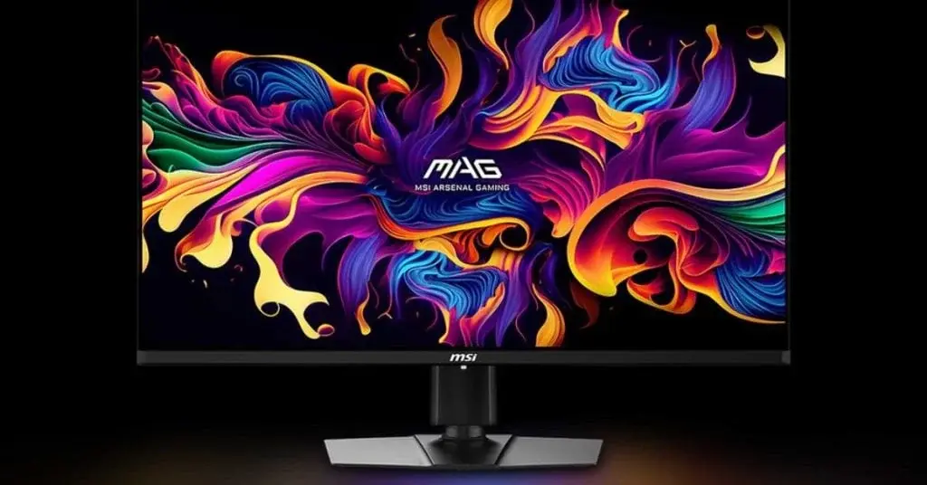 MSI MAG 321UPX Gaming Monitor: QD-OLED, 240Hz Refresh Rate