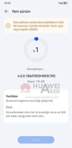 First software update for Huawei’s FreeClip earphones now available