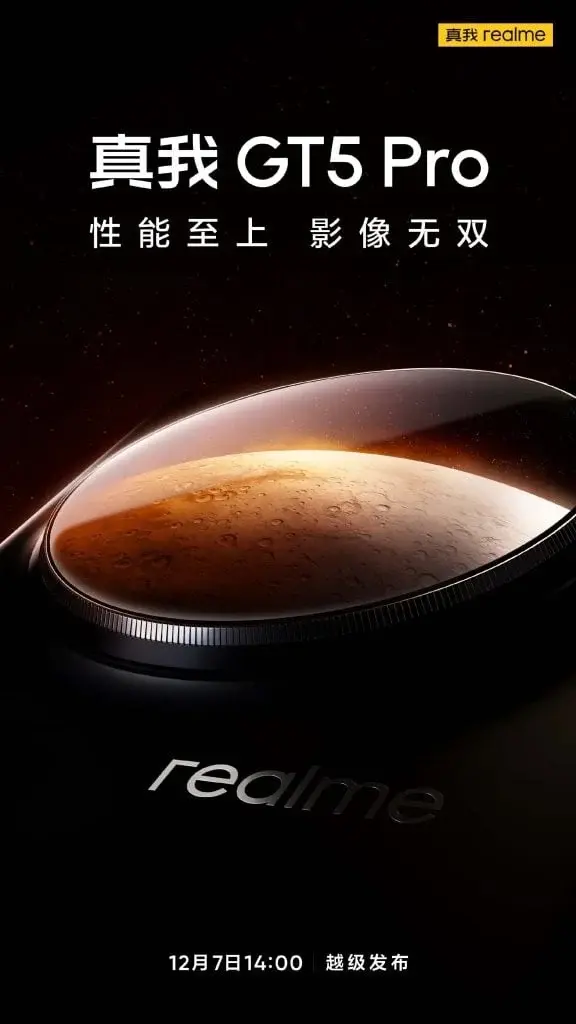 Confirmed Launch Date of Realme GT 5 Pro with 100W Charging Unveiled via 3C Certification