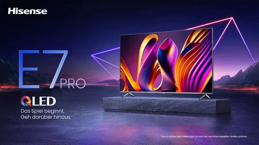Hisense E7NQ Pro 4K QLED TV: 144Hz, AMD FreeSync for Gaming