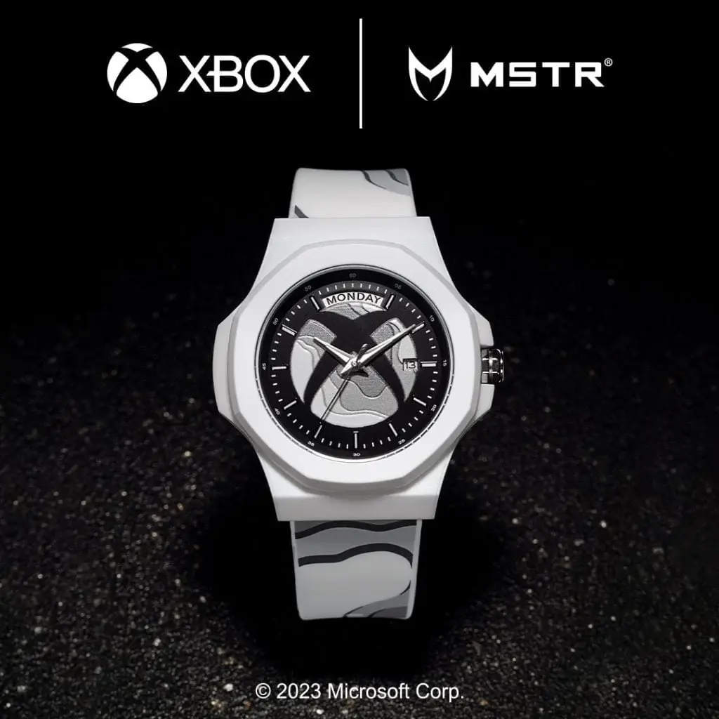 Limited Edition Microsoft Xbox and Meister Watches White Watch, only 250 units available for $80.