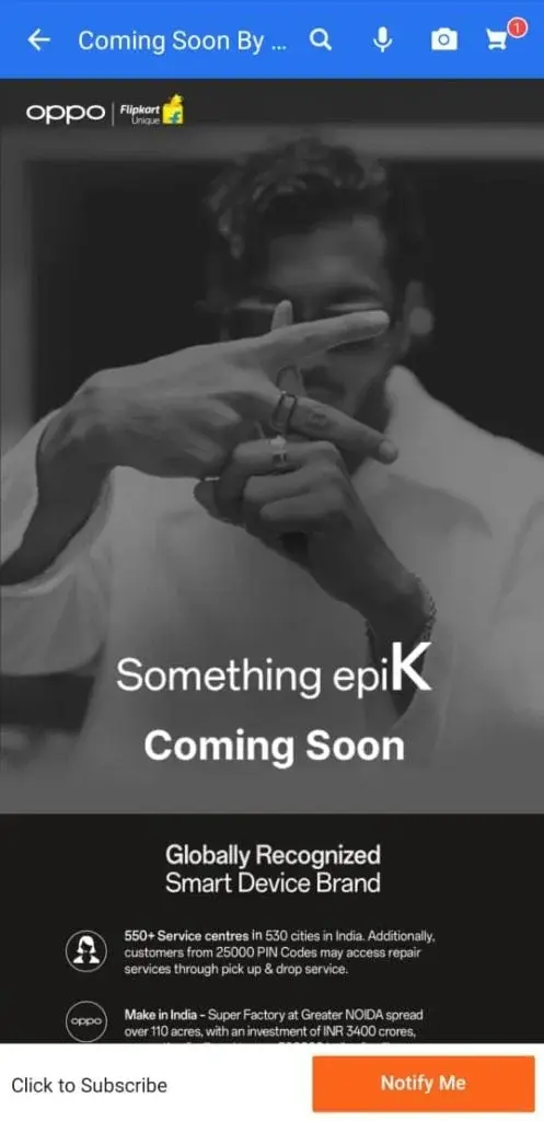 Oppo K12x India Launch Teased on Flipkart Microsite