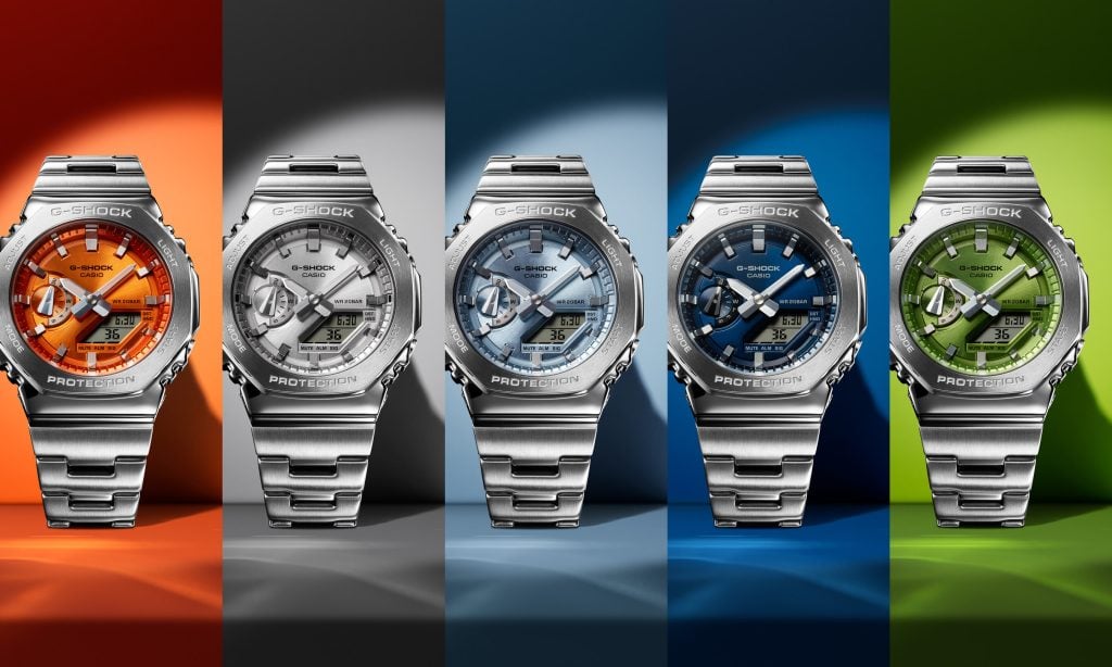 Casio G-SHOCK G-STEEL GM2110D Watch: New All-Metal Finish