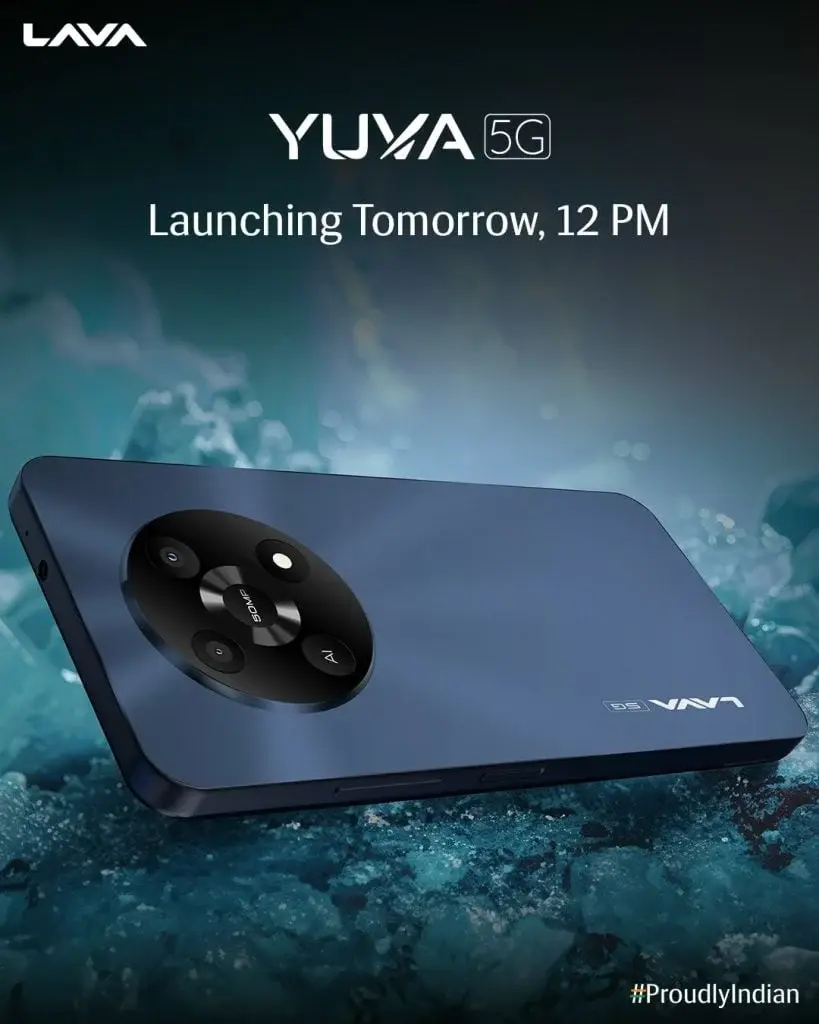 Lava Yuva 5G Launch: UNISOC T750, 50MP Camera, Glass Back