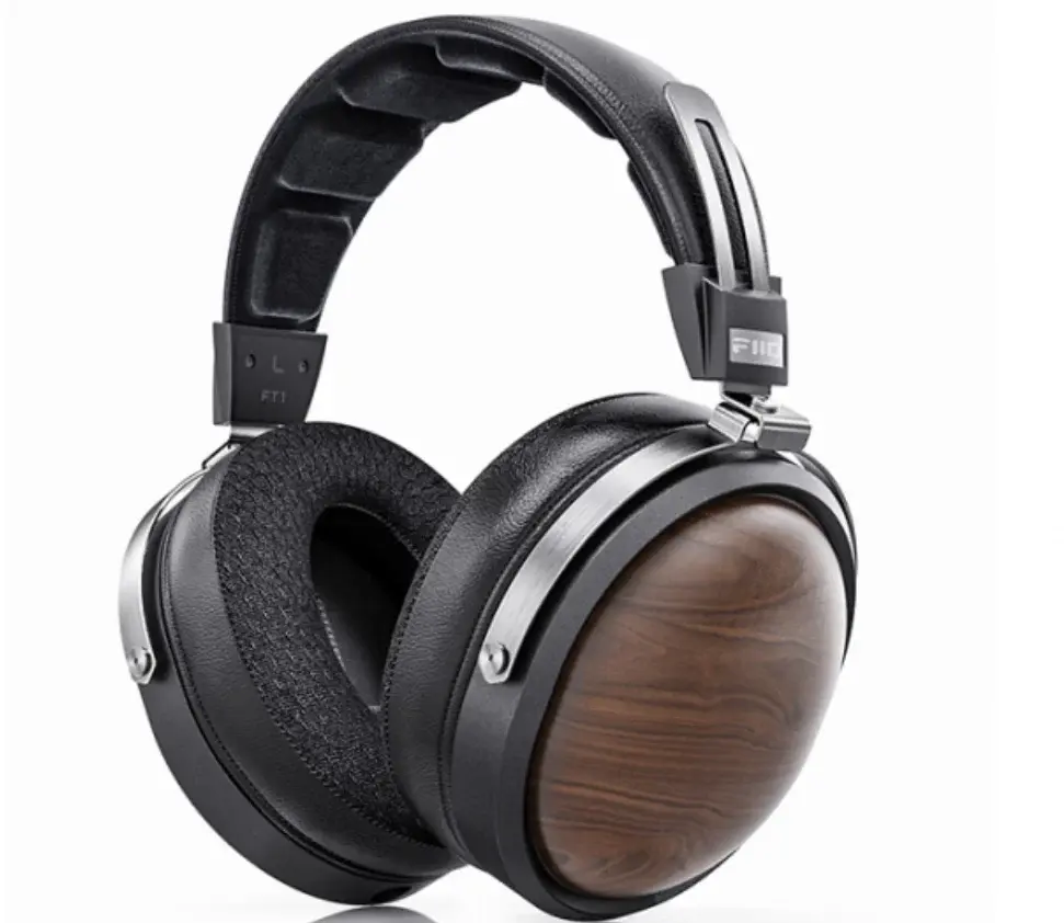 FiiO FT1 HiFi Headphones: Black Walnut, 60mm Drivers, 247H Playtime