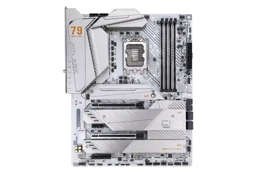 Colorful CVN Z790D5 Ark Frozen Motherboard for Gaming & Workstations