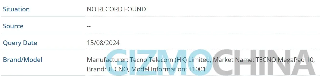 Tecno MegaPad 10 and 11 Tablets Leaked: Exclusive Details