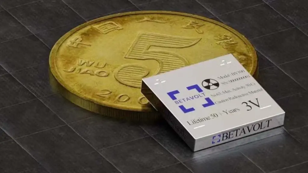 Betavolt’s Revolutionary Coin-sized Nuclear Battery: 50 Years of Power without Charging