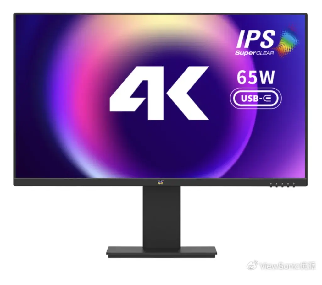 ViewSonic Launches Budget 27-inch 4K Monitor for $273 (1,899 Yuan)