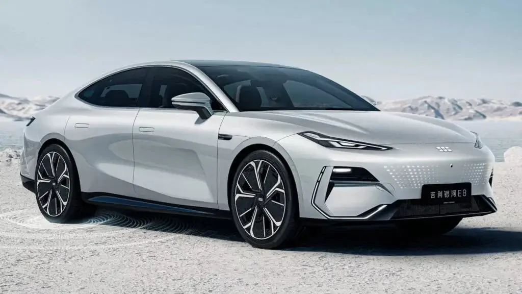 Introducing the Geely Galaxy E8 Electric Sedan: A Remarkable 665km Range and Abundance of Features Revealed