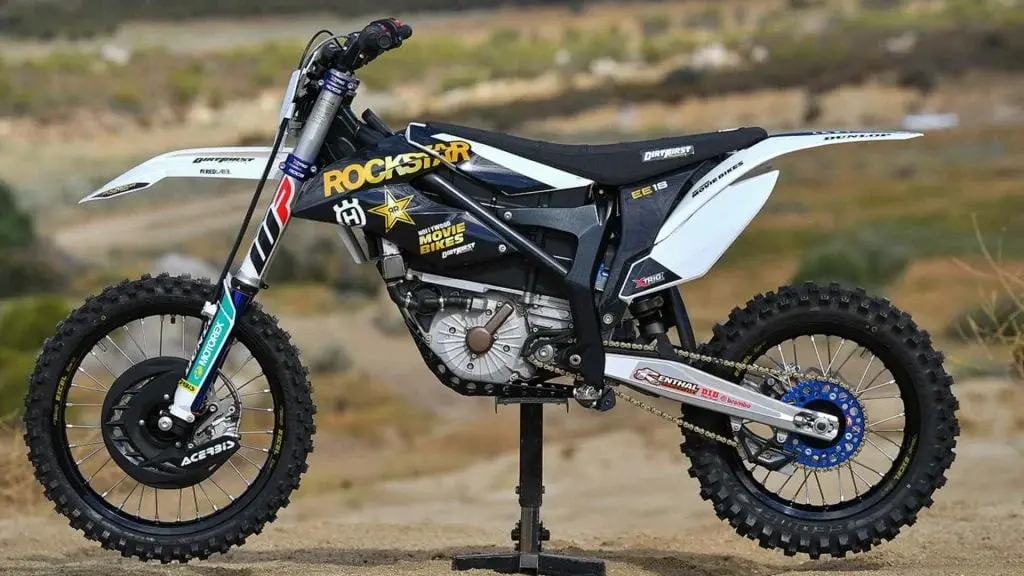 The Speed & Control Blend in the Custom-Made Husqvarna EE18 Electric Dirtbike