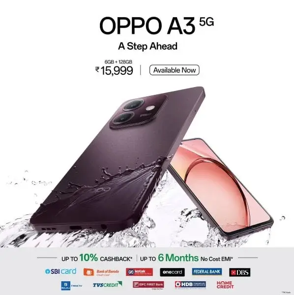 Oppo’s New Budget Phone in India: HD+ Display, Dimensity 6300