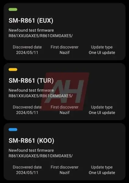 Samsung Galaxy Watch FE Revealed in Latest One UI Update