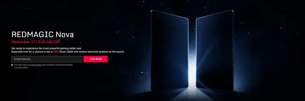 Red Magic Nova Gaming Tablet Teased for Upcoming Launch