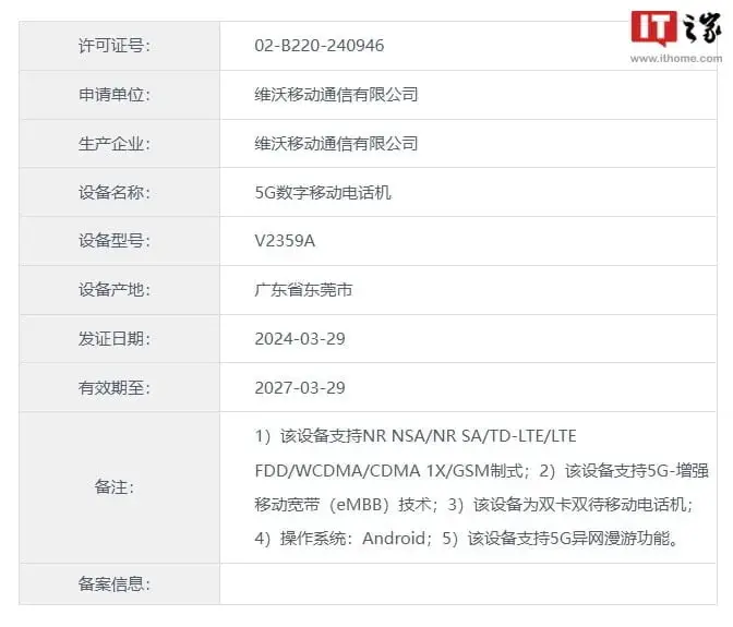 Vivo X100s Spotted on MIIT Website, Anticipated Launch Soon