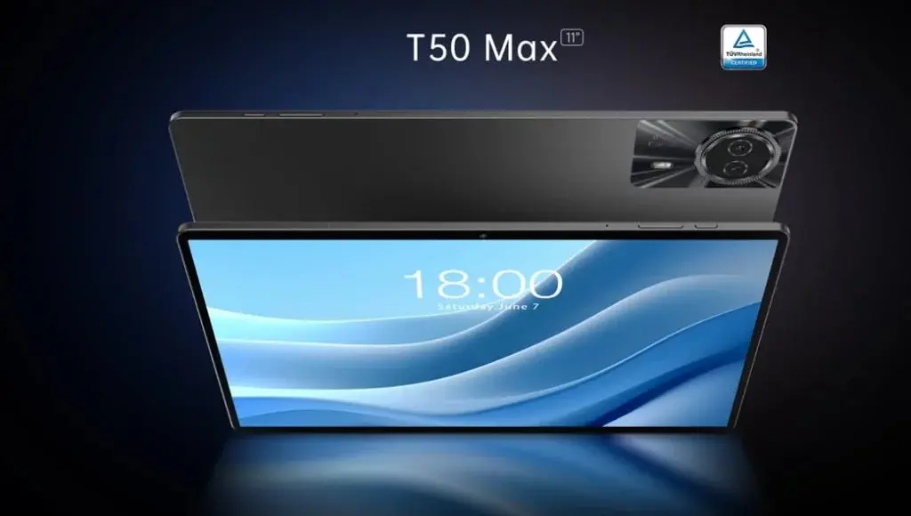 Teclast T50 Max Tablet: 90Hz Display, Helio G99, 4-Speaker Audio