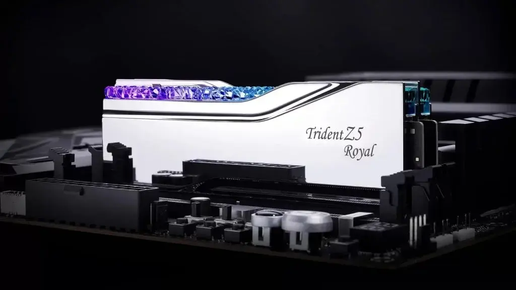 G.SKILL Launches Stylish Trident Z5 Royal DDR5 Memory