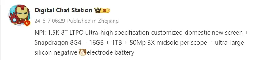 Realme GT 7 Pro Specs Leaked Ahead of Launch