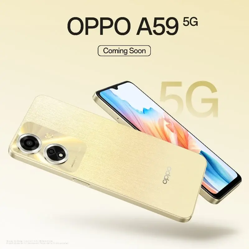 Leaked Specifications and Pricing of Oppo A59 5G prior to its Indian release