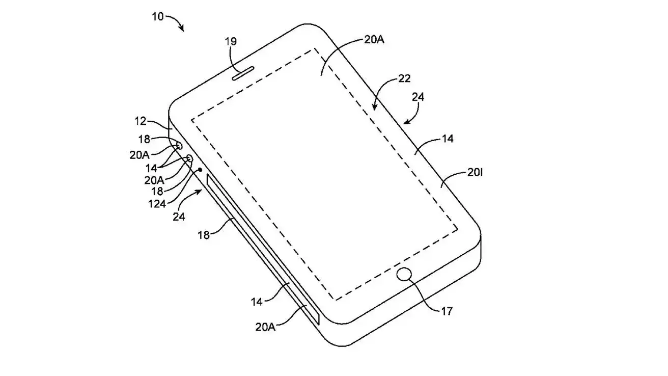 Touch Bar on iPhones and iPads: New Apple Patent for Device-Edge Display