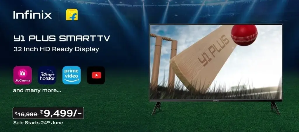 Infinix 32Y1 Plus Smart TV Launches in India at Budget Price