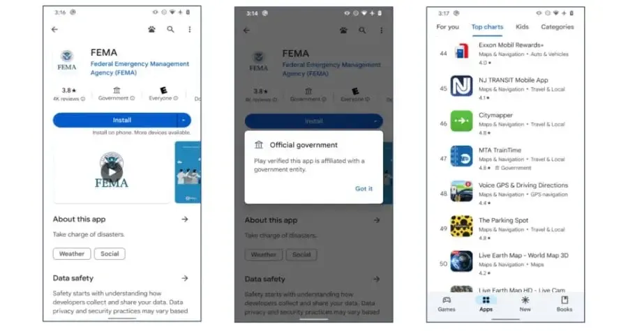 New Method for Verifying Government Apps on Google Play Store