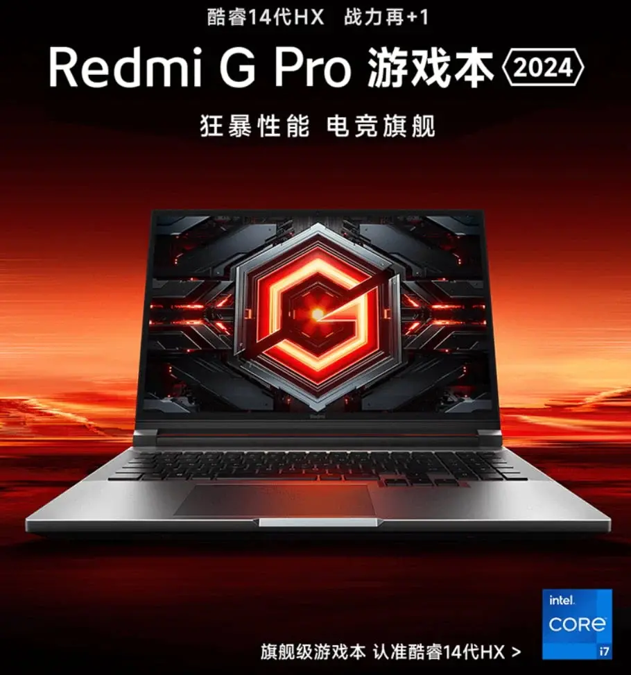 Redmi G Pro 2024 Gaming Laptop with Core i7-14650HX