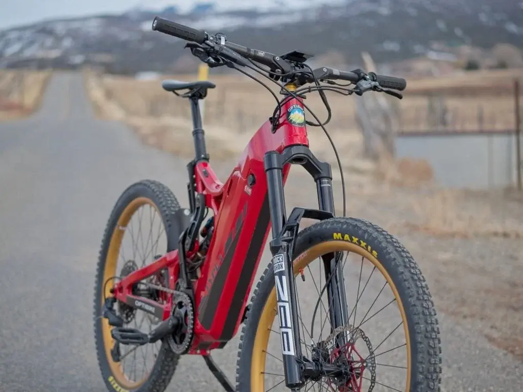 Optibike RIOT Electric Mountain Bike: Up to 290km Range Launch