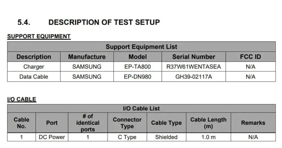 FCC database reveals Samsung Galaxy A55 5G with potential for 25W fast charging