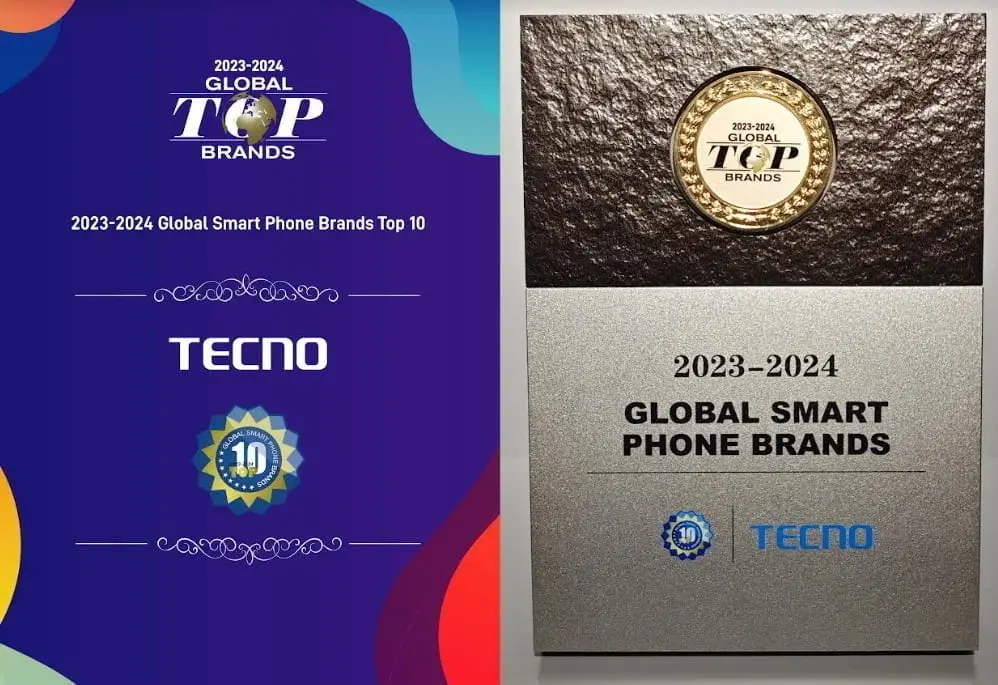 TECNO Claims Victory as Global Top Brands Winner for 2023-2024 at CES 2024