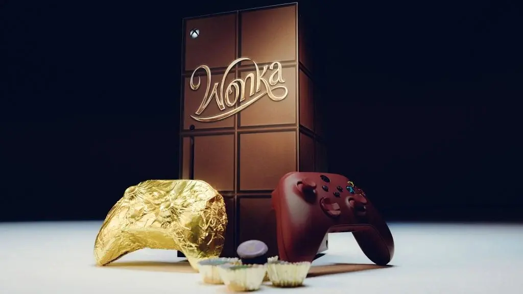 Introducing the Xbox Series X Console: Willy Wonka Edition with Chocolate Controller