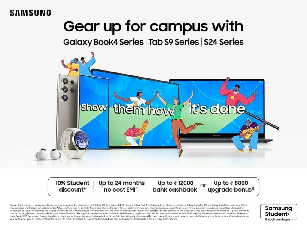 Samsung’s ‘Back to Campus’ Campaign: Exclusive Student Discounts