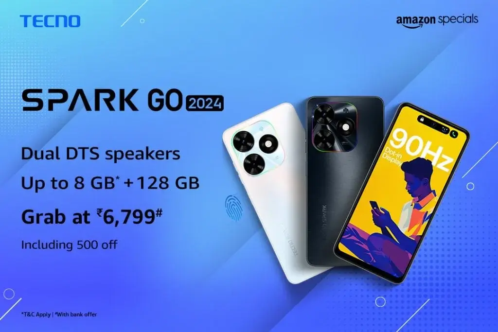 Introducing the All-New Variant of Tecno Spark Go 2024 in India