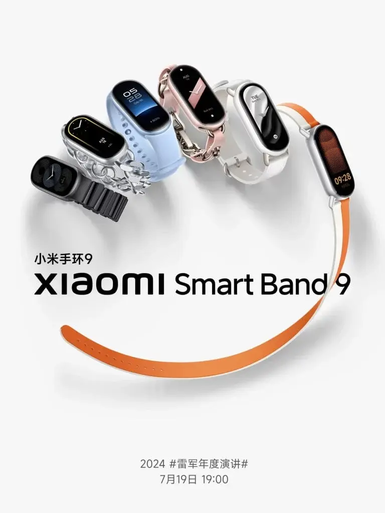 Xiaomi Band 9 Design and Specs Officially Confirmed