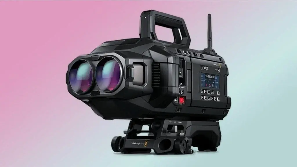 Blackmagic Launches URSA Cine Camera for Apple Vision Pro Headset
