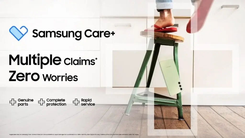 Samsung Care+ Doubles Annual Claims for Screen and Damage Protection