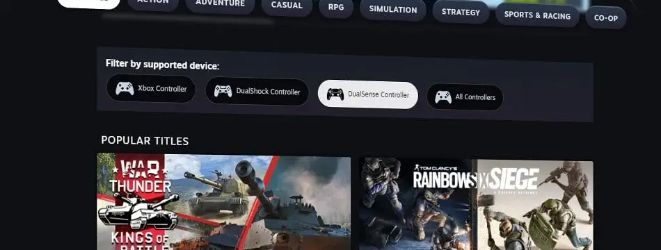 Latest Steam Update Allows PC Gamers to Discover Supported Titles with PlayStation Controllers